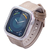 エレコム Apple Watch Series 9(41mm)用&me ハードバンパー ストーン付 オーロラクリア AW-23BBPPJACR-イメージ2