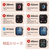 エレコム Apple Watch Series 9(41mm)用&me ハードバンパー ストーン付 オーロラクリア AW-23BBPPJACR-イメージ4