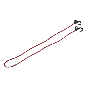 キャプテンスタッグ キャリー用フック付コード 150cm レッド M7452ｷﾔﾘ-ﾖｳﾌﾂｸﾂｷｺ-ﾄﾞ150CM-イメージ1