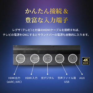 TVS REGZA レグザサウンドシステム RA-B500-イメージ10