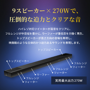 TVS REGZA レグザサウンドシステム RA-B500-イメージ5