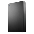 I・Oデータ USB-A対応 ポータブルHDD 4TB ブラック HDPH-UTV4DKB