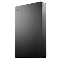 I・Oデータ USB-A対応 ポータブルHDD 4TB ブラック HDPH-UTV4DKB