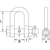 水本機械製作所 ステンレス SBMシャックル SUS316 呼び6mm M61.76126 FC243GU-2045586-イメージ2
