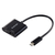エレコム USB Type-C(TM) - HDMI(R)変換アダプター 1ポート USB PD(15cm) ブラック AD-CHDMIPDBK2-イメージ1