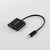 エレコム USB Type-C(TM) - HDMI(R)変換アダプター 1ポート USB PD(15cm) ブラック AD-CHDMIPDBK2-イメージ2