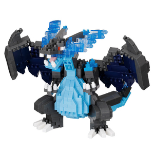 カワダ ナノブロック ポケットモンスター メガリザードンX RS NBPMR12ﾒｶﾞﾘｻﾞ-ﾄﾞﾝXRS-イメージ1