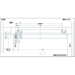 日本ドアーチエック製造 引戸ドアクローザー3型 ブロンズ FC629ET-1141676-イメージ3