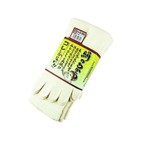 おたふく手袋 絹のちから 5本指 オフホワイト 3足組 FCE323Z