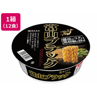 寿がきや 富山ブラックラーメン 108g×12個 FCV3926
