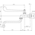エスコ PJ 1／2” 自在水栓 レバーハンドル FCJ183H-EA468CY-69A-イメージ2
