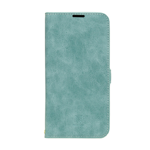 NATURAL　design iPhone17 Pro用 手帳型ケース STYLE NATURAL ターコイズ IP25-63P-VS08-イメージ1