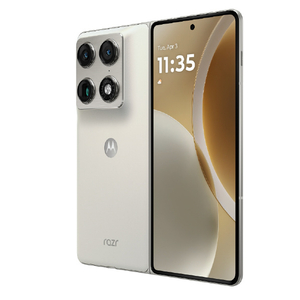MOTOROLA SIMフリースマートフォン motorola razr fold 12/256 リリーホワイト PBAX0071JP-イメージ2