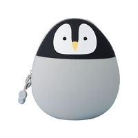 リヒトラブ SMART FIT プニラボ エッグポーチBIGサイズ ペンギン FC09813-A7783-10