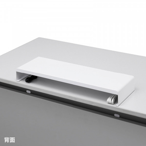 サンワサプライ 電源タップ+USBポート付き机上ラック(W600×D200) ホワイト MR-LC202WN-イメージ12