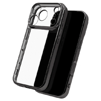 ラスタバナナ iPhone18 Pro/17Pro用 極 TPUｹｰｽﾌﾚｰﾑ ブラック 9569IP6BTPLBK