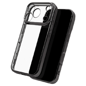ラスタバナナ iPhone18 Pro/17Pro用 極 TPUｹｰｽﾌﾚｰﾑ ブラック 9569IP6BTPLBK-イメージ1