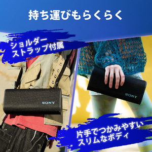 SONY ワイヤレスポータブルスピーカー ブラック SRS-ULT30 B-イメージ9