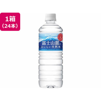 ポッカサッポロ 富士山麓のおいしい天然水 PET 590mL×24本 FC531YP