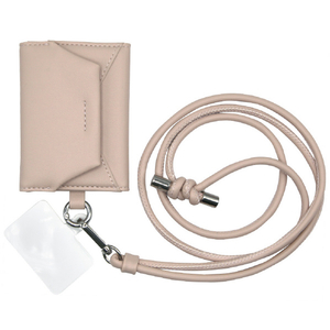 ユニケース Mag Shoulder Card wallet pink UNI-CDMG-2SCPK-イメージ1