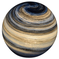 ソァーイング 電池式インテリアライト 惑星シリーズ ブルーマーブル LT876S1