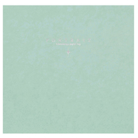 ハクバ スクウェア台紙 6切サイズ 3面(角×3枚) No.2020 アクア M2020-6-3AQ