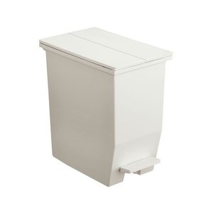 テラモト ペダルオープンツイン 20L ホワイト FCV2819-DS2188208-イメージ1
