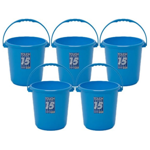 エスコ 15L ポリバケツ(5個) FCJ121N-EA991PD-15-イメージ1