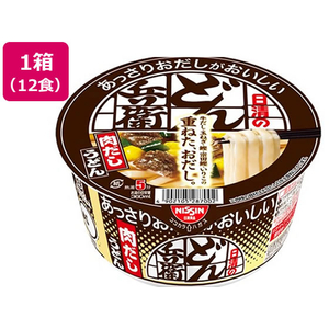 日清食品 おだしがおいしい どん兵衛 肉うどん×12個 FC491YP-イメージ1