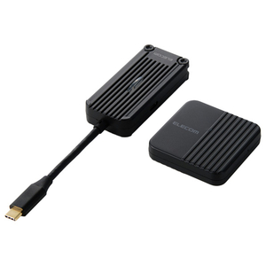 エレコム ワイヤレスHDMI送受信機(1対1) ブラック DH-CW4K110BK-イメージ1