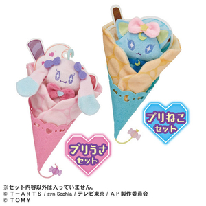 タカラトミー ひみつのアイプリ てのひらぬいぐるみR 新プリティシリーズ プリうさセット ｱｲﾌﾟﾘﾃﾉﾋﾗﾇｲｸﾞﾙﾐRﾌﾟﾘｳｻｾﾂﾄ-イメージ6