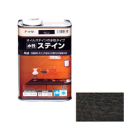 アサヒペン 水性ステイン 1L ブラック FC214PP
