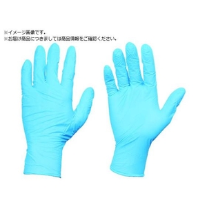 トラスコ中山 TRUSCO/使い捨てニトリル手袋TGスタンダード 0.08粉付青M FCD616C-8354670-イメージ1