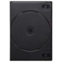 サンワサプライ DVD-TN2-03BKN DVDトールケース(2枚収納・3枚セット