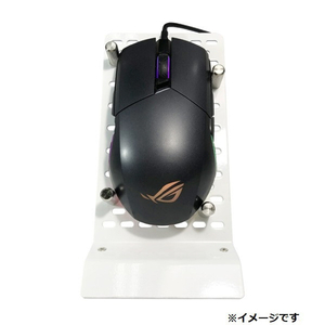 長尾製作所 マウスディスプレイ台 ホワイト NB-MOUSE-DP03-WH-イメージ3