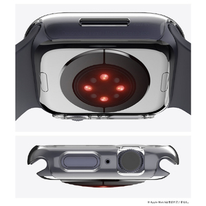 araree Apple Watch 42mm Nu：kin ハードケース クリア AR27455AW-イメージ4