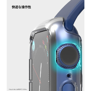 araree Apple Watch 42mm Nu：kin ハードケース クリア AR27455AW-イメージ7