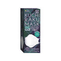 医食同源 KUCHIRAKU MASK ホワイト 30枚入 FCC2495
