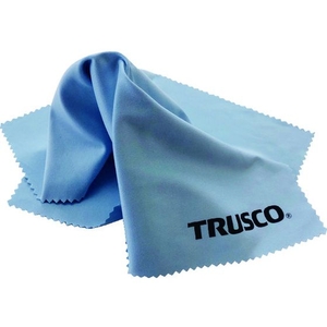 トラスコ中山 TRUSCO メガネふきクロス ブルー 1枚入 サイズ305×305 FC305FT-1952424-イメージ1