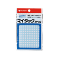ニチバン マイタックラベル円型 白 直径5mm 130片×15シート F132341-ML-1415