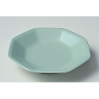 エンテック 八角皿 青磁 FC71841-CS-30