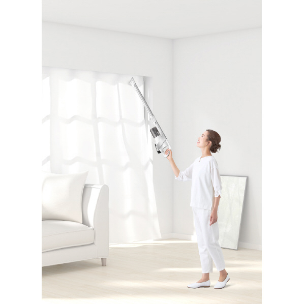 シャープ サイクロン式コードレススティッククリーナー RACTIVE Air ホワイト系 ECAR9W 