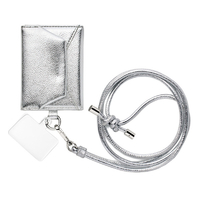 ユニケース Mag Shoulder Card wallet silver UNI-CDMG-2SCSV