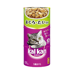 マースジャパンリミテッド ハンディ缶 1歳から まぐろ・たい入り 160g×3P カルカン KHC1ｻｲﾏｸﾞﾛﾄﾀｲ160GX3P-イメージ1