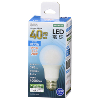 オーム電機 LED電球 E26口金 全光束590lm(4．6W普通電球全方向タイプ) 昼光色相当 LDA5D-G AG52