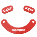 Pulsar Superglide 2 for Razer Viper V2 Pro Red RVPSGR2