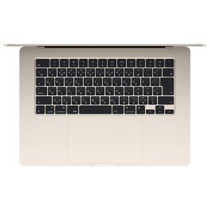 Apple 15インチMacBook Air： 8コアCPUと10コアGPUを搭載したApple M3チップ 16GB 512GB SSD スターライト MXD33J/A-イメージ2