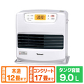 ダイニチ 木造12畳 コンクリート17畳まで 石油ファンヒーター ブルーヒーター ムーンホワイト FW-4724LS-W