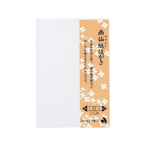 あかしや 画仙紙はがき 10枚入り FCP1862-AO-20L-イメージ1