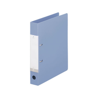 リヒトラブ D型リングファイル A4タテ 背幅46mm 水 FCG617U-G2230-14